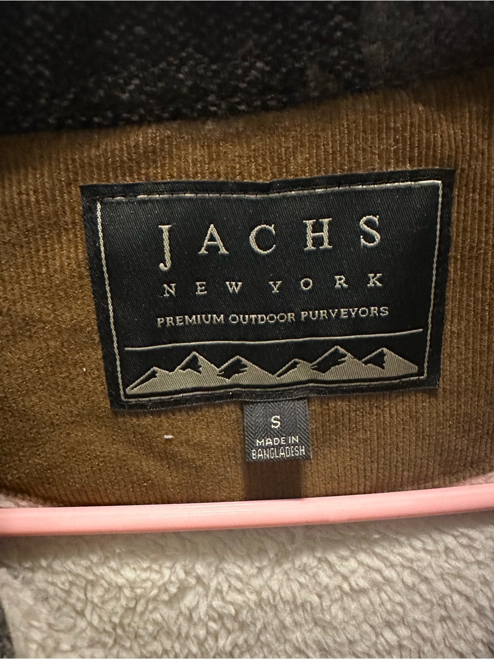 Jachs Brown Teddy Jacket with Cream Sherpa Lining
